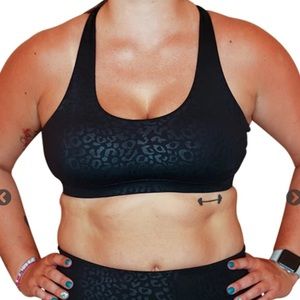 NWT Constantly Varied Gear Leopard Sports Bra XXL